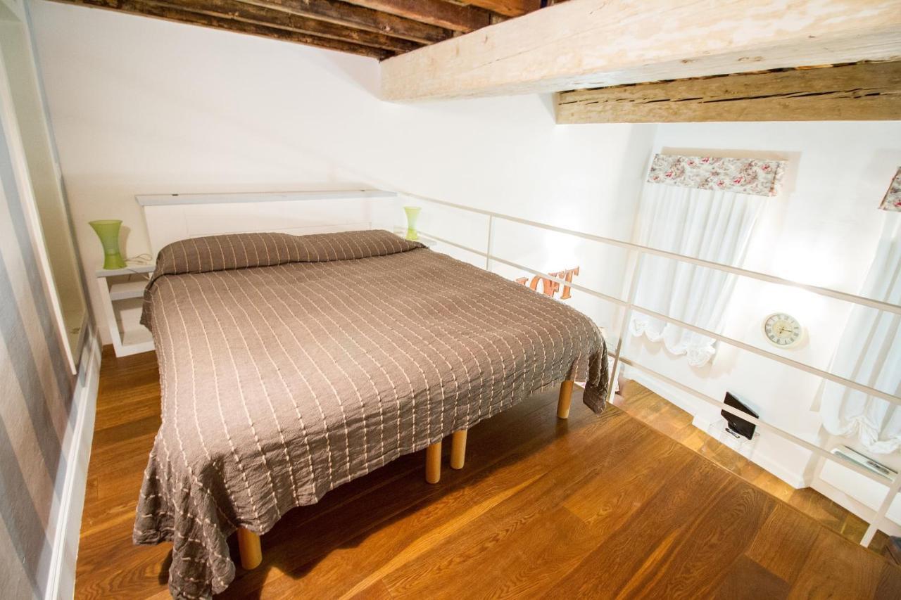 Ferienwohnung Charming Santa Croce Loft Florenz Exterior foto